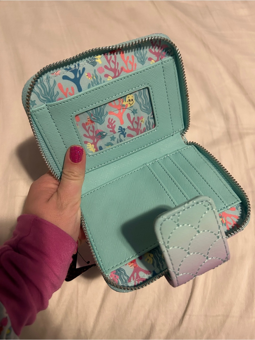NWT Loungefly Little Mermaid Wallet - Picture 5 of 6